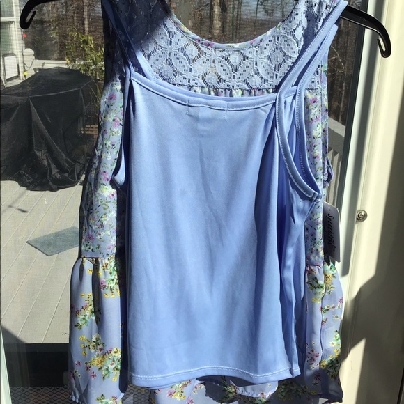 NWT Speechless Kids sleeveless 2 piece top set size XL - Picture 7 of 9